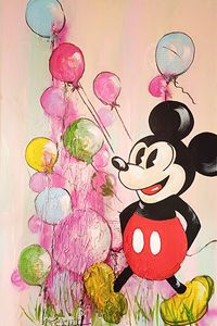 Mickey-with-Baloons_80x120W_monaArt